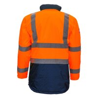 Arbeitsjacke Nitras Motion Tex VIZ Warnschutz Parka | Gr....