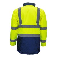 Arbeitsjacke Nitras Motion Tex VIZ Warnschutz Parka | Gr....