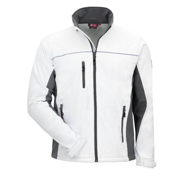 Arbeitsjacke Nitras Motion Tex Light Softshelljacke | Gr. XS - 5XL | weiß
