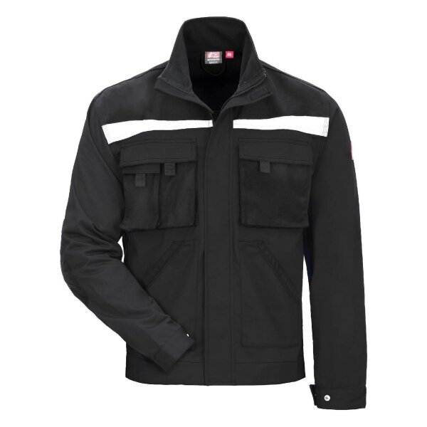 Arbeitsjacke Nitras Motion Tex Plus | Gr.42 - 68 | atmungsaktiv | schwarz