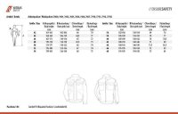 Arbeitsjacke Nitras Motion Tex Plus | Gr.42 - 68 | atmungsaktiv | königsblau