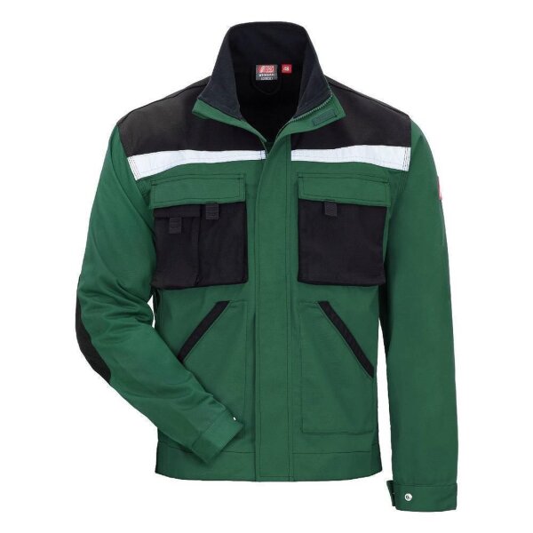 Arbeitsjacke Nitras Motion Tex Plus | Gr.42 - 68 | atmungsaktiv | grün