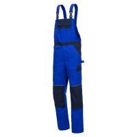 Arbeitshose Nitras Motion Tex Light Latzhose | blau | 245...