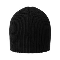 Nitras Kinder-Strickmütze | schwarz | wärmendes...