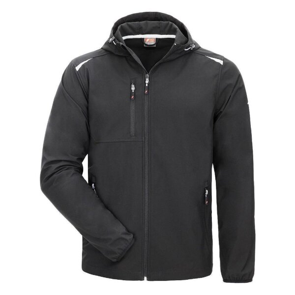 Arbeitsjacke Nitras Motion Tex Light Windbreaker | Gr. XS - 5XL | Softshell-Material | schwarz