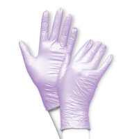 Einweghandschuhe Fancy Violet - puderfrei - Gr. XS - L -...