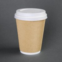Einwegdeckel für 34cl und 45cl Fiesta Coffee To Go Becher | 1000 Deckel