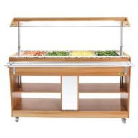 Buffalo warme Buffetmöbel | mit Beleuchtung | 133,8(H) x 149(B) x 76,6(T)cm
