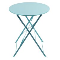 Bolero runder klappbarer Terassentisch | Stahl | 60 cm | Bistrotisch