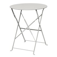 Bolero runder klappbarer Terassentisch | Stahl | 60 cm | Bistrotisch