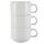 Kaffeetassen Olympia Athena | stapelbar | 200 ml | 24 Tassen | Spülmaschinenfest