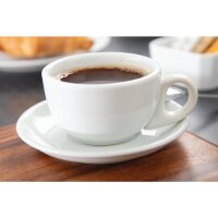 Cappuccinotassen Olympia Athena  28,5cl - 12 Tassen  Porzellan spülmaschinenfest