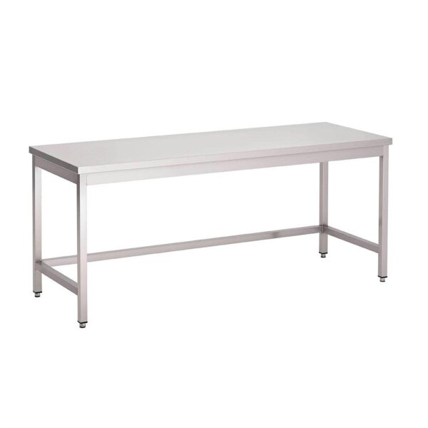 Arbeitstisch Gastro M - 180cm lang - Edelstahl