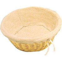 Brotkorb Olympia Weide | mit Futter | 25cm | 4 Körbe