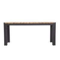 Bolero Stahl- und Akazienholzbänke | 100cm | 2 Bänke