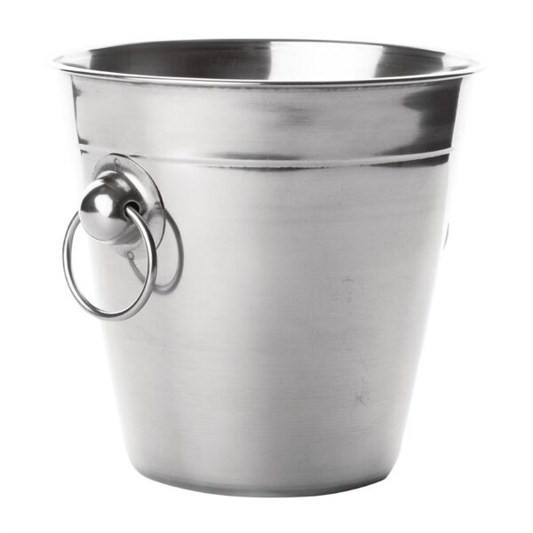 Comas 18/10 Eiseimer | 1,4L | Edelstahl | 6 Eimer