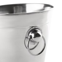 Comas 18/10 Eiseimer | 1,4L | Edelstahl | 6 Eimer