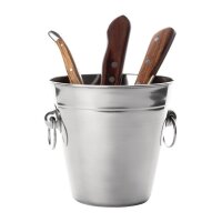 Comas 18/10 Eiseimer | 1,4L | Edelstahl | 6 Eimer