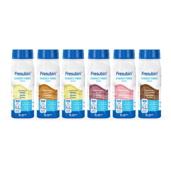 Fresubin energy fibre DRINK Mischkarton, EasyBottle, 24 x 200 ml