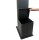 Euraneg Desinfektionssäule SD115 mit Fußbedienung aus Stahl - schwarz