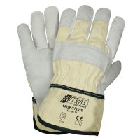 Arbeitshandschuhe | 12 Paar Lederhandschuhe Nitras PLUTO...