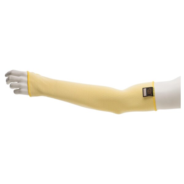 Nitras Taeki Schnittschutz-Armschoner | sehr hoher Schnittschutz | gelb | 45cm