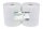 Jumbo Toilettenpapier Sobsy - 2-lagig - Ø 25 cm - recycling - natur - 6 Rollen