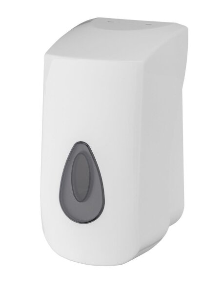 PlastiQline Seifenspender - 400 ml - Kunststoff - weiß - Wandspender