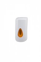 PlastiQline Seifenspender - 400 ml - Kunststoff - weiß - Wandspender