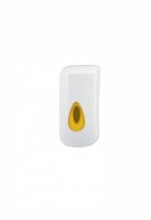 PlastiQline Seifenspender - 400 ml - Kunststoff - weiß - Wandspender