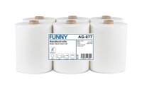 Handtuchrollen Funny - mit Spezialkern - 24 cm/140 m/...