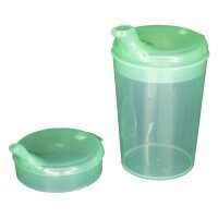 NITRAS Schnabelbecherset - Polypropylen - 250ml - 50 Becher - verschiedene Farben