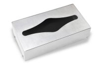 Kosmetikboxen-Spender - Edelstahl - 233 x 123 x 58 mm