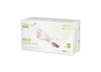 Medi-Inn Nitril White Plus - Gr. XS - XL - puderfrei -...