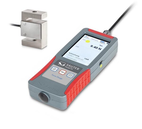 Sauter Kraftmessgeräte-Set  FS 2-5KSP1 | für Zug- und Druckkraftmessungen