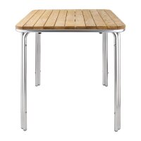 Bolero quadratischer Tisch | Eschenholz | 4 Beine | 70cm...