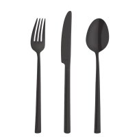 Amefa Metropole Dessertlöffel - schwarz PVD -...