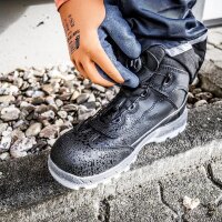 S3 Sicherheitsstiefel Sport Step Mid Fit | Gr. 35 - 50 | Vollleder | schwarz