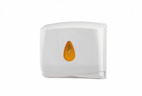 PlastiQline Papierhandtuchspender MINI - Kunststoff - schwarz - Handtuchspender