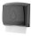 PlastiQline Papierhandtuchspender MINI - Kunststoff - schwarz - Handtuchspender