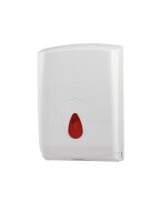 PlastiQline Papierhandtuchspender MIDI - Kunststoff - schwarz - Handtuchspender