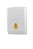 PlastiQline Papierhandtuchspender MIDI - Kunststoff - schwarz - Handtuchspender