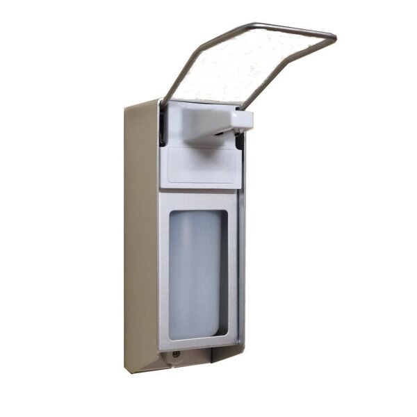 Seifenspender 1000 ml Euronorm - LH - Frontblende und Leerflasche