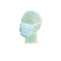 Suavel Comfort OP-Masken - zum binden - Typ II - blau -...