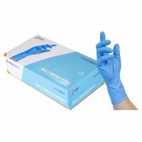 High Risk Nitrilhandschuhe | Gr. XS - XXL | blau | 500...