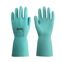 Arbeitshandschuhe | 100 Paar Nitrex 613 | grün-blau...