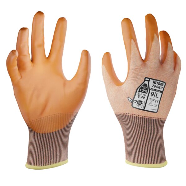 Nitrex 265RP | Mehrweghandschuhe | Gr. XS - XXL | 25 Paar Schittschutzhandschuhe