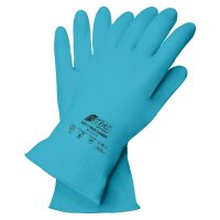 Nitras Cleaner 144 Paar Latexhandschuhe | blau | Gr. 7 - 10