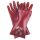Nitras Chemikalienschutzhandschuhe  rot  PVC  Gr. 10  60 Paar Schutzhandschuhe