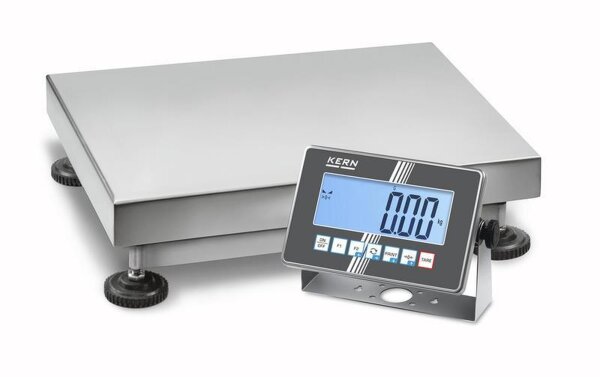 Kern SXC 100-K2 IoT-Line Edelstahl-Plattformwaage | bis 150 kg ( 0,01 g genau)